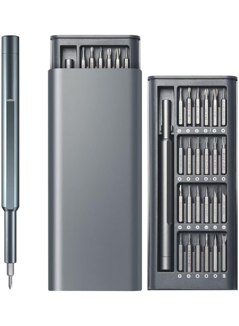 24-in-1 Precision Screwdriver Set, Mini Magnetic Repair Tool Kit with Multiple Bits for Electronics, Mobile Phones, Laptops, Cameras, Watches, and Pocket PCs - Image 5